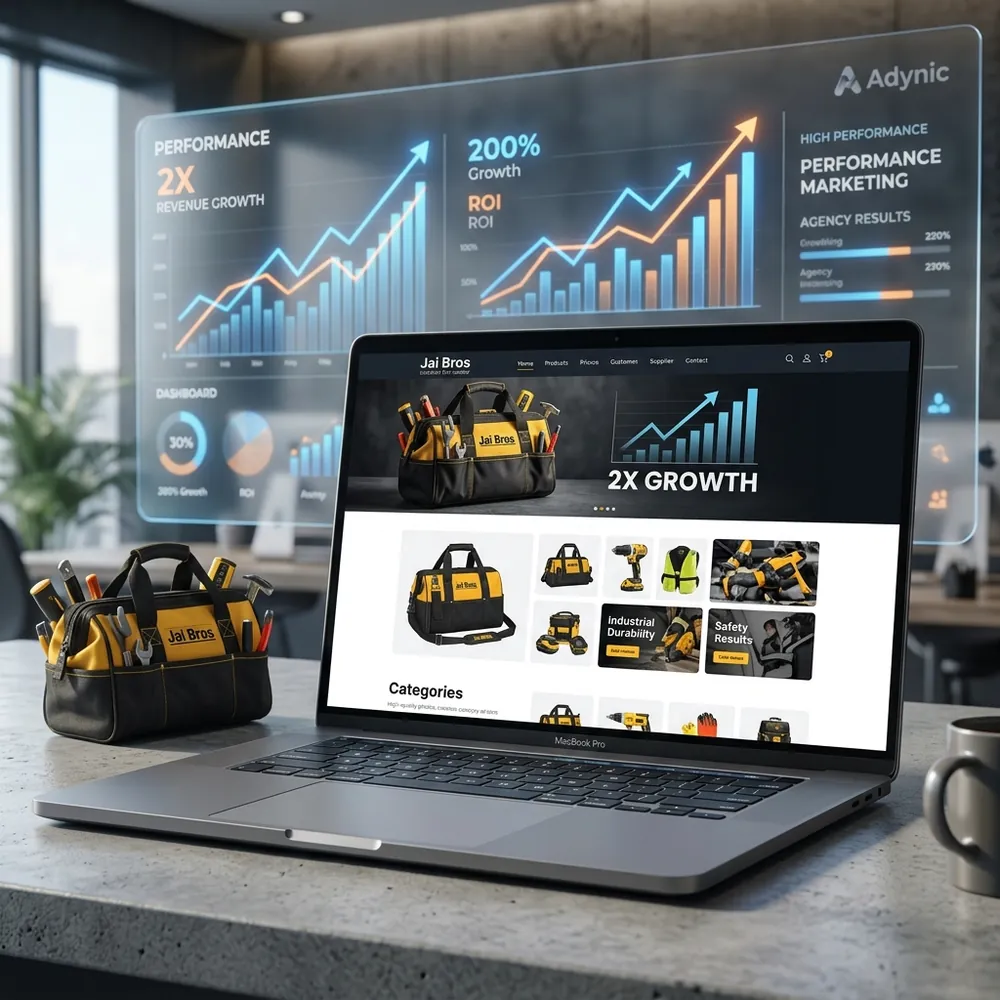 Jai Bros case study: A tools business, selling online.